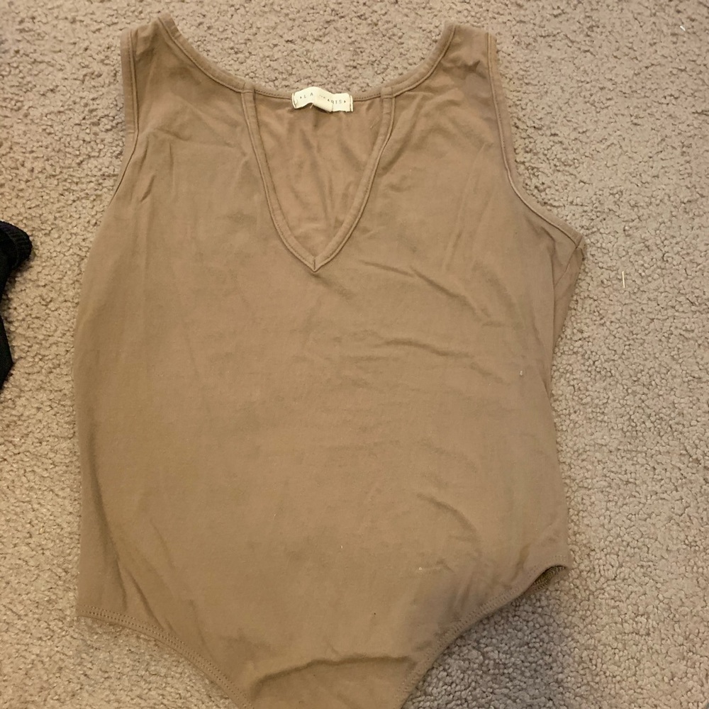 LA hearts Notch neck bodysuit